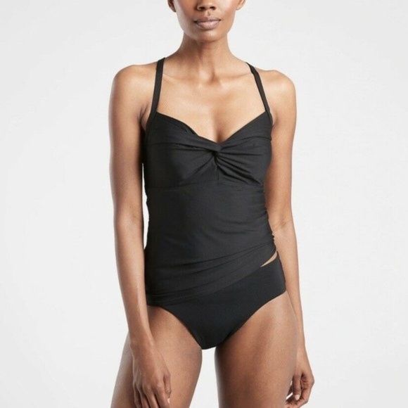 Athleta Twist Up Tankini Top - Picture 1 of 9